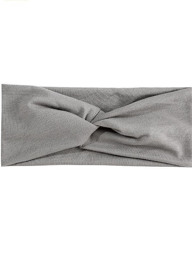 amazon candy color cross hairband women sports headband yoga sweat absorbing stretch bandana headband fashion headwear for Women