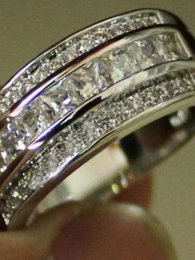 1PC Alloy Ring For Women with Rhinestone for Women