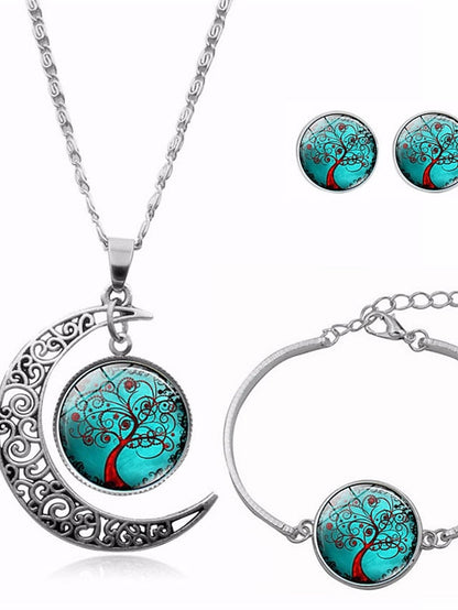 Jewelry Sets Artistic Party Tree Jewelry Sets for Women