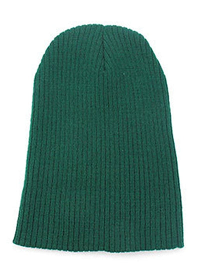 Hat Beanie / Slouchy Winter Hats Green Black Blue Outdoor Street Dailywear Knit Letter Windproof Comfort Warm for Women