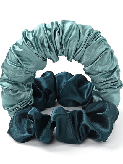 1PC Hair Ties Scrunchie For Daily Holiday Classic Fabric 1 2 3 for Women