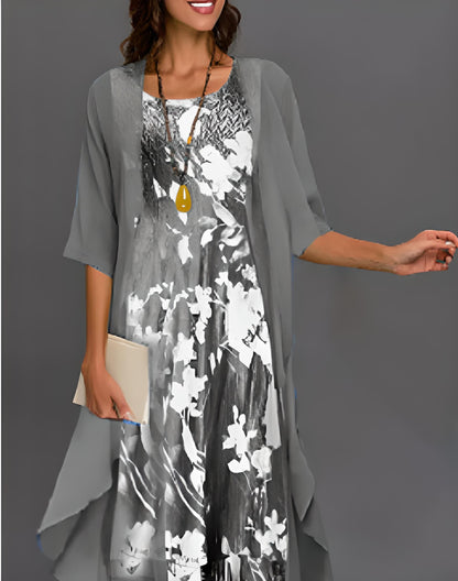 Chic 2-Piece Maxi Dress | Great for Everyday Wear